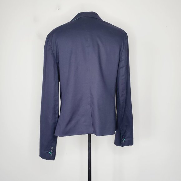 GAP Blazer Academy Preppy Classic Navy 10 - Picture 5 of 12